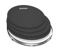 Evans SO-0246 SoundOff by Drum Mute Pack, Rock (10,12,14,16),Black