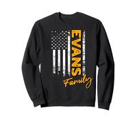 Evans Surname American Evans Last Name Evans Sweatshirt