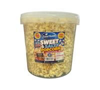 Evans' Sweets Sweet & Salty Popcorn 500g Party Tub | Large 10L Sharing Bucket | Freshly Made in the UK | Cinema Style Sweet and Salty Popcorn | Movie Nights, Parties & Event