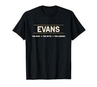 EVANS - the Man the Myth the LEGEND | Mens Boys Name - Funny T-Shirt