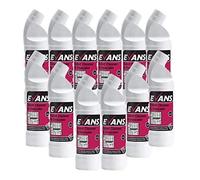 Evans Thick Heavy Duty Acidic Toilet Cleaner and Descaler 1ltr x12 Bottles