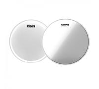 Evans UV2 Drum Head & Snare Side Hazy 300 Pack 13
