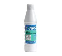 Evans Vanodine 6 x Q-Sol Superior Perfumed High Foam Washing up Liquid 1Ltr Bottles