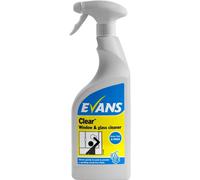 Evans Vanodine A096 Window Glass & Stainless Steel Cleaner ~ 6x750 mL