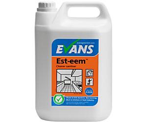 Evans Vanodine Est-eem Cleaner Sanitiser 5L