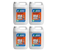 Evans Vanodine Est-eem Perfume Free Cleaner & Sanitiser 5 Litre (4 x 5L)