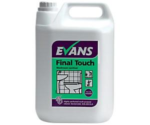 Evans Vanodine Final Touch Washroom Sanitiser Perfumed 5L