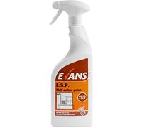 6 x Evans L.S.P. Perfumed Furniture Polish and Window Cleaner Spray Bottle 750ml