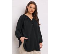 Evans Women's Long Sleeve Blouse in Black | Size: 18 Evans Black 18