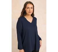 Evans Women's Modal Blend Swing Top in Dark Navy | Size: 30-32 Evans Dark Navy 30-32