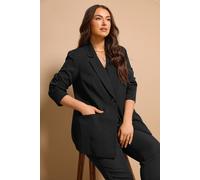 Evans Women's Single Breasted Blazer in Black | Size: 22-24 Evans Black 22-24