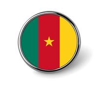 Evans1nism Cameroon Flag Pins Pack Patriotic Decorations Enamel Pins International Holiday Pins For Backpacks National Flags Button Pins Abstract Lapel Pins Accessory For Backpacks Badges