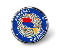 Evans1nism Enamel Pins Bulk Set Pins Armenia Flag Pins For Backpacks National Day National Pride Jean Buttons Country Flags Bright Reward Pin For Students Kids Teachers Wedding Party