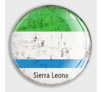 Evans1nism It's in My DNA Sierra Leone Flag Refrigerator Magnets Magnetic Whiteboard For Fridge Holiday Flags Glass Small Magnets Glass Magnets for Locker Whiteboard School Office Adult