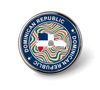 Evans1nism Pins Bulk Set Enamel Pins Dominican Republic Flag Pins For Backpacks National Pride National Flags Custom Buttons Holiday Flags Classic Pin Gift For Women Girls Mom Teacher