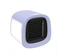 Evapolar evaCHILL Personal Portable Air Cooler and Humidifier, Desktop Cooling Fan, for Home and Office, with USB Connectivity and Built-in LED Light, Lavander