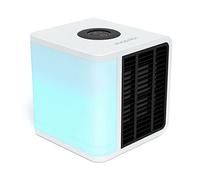 Evapolar Evalight Plus - Portable Air Cooler, Quiet Desktop Fan, Air Purifier & Humidifier With Led Mood Light - White