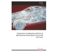 Evaporation, Combustion and Soot of Split Injection Diesel Spray in Free and 2D Cavity