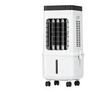 Evaporative Air Cooler, 3-in-1 Portable Air Conditioning Fan with 3 Speeds, 11L Water Tank 2 Ice Trays with Wheel, for Home Office(Remote Control)