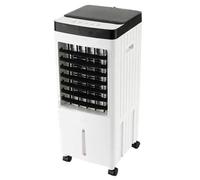 Evaporative Air Cooler, Portable Air Conditioner with Cooling, Humidification and Air Circulation, Swamp Cooler 3 Speeds with Remote Control, Universal Wheels on The Bottom, Easy to Move