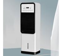 Evaporative Air Cooler Swamp Cooler Cooling Fans that Blow Cold Air for Bedroom Portable Cooling Tower Fan with 3L Water Tank Ice Packs Remote Control 3 Speeds Portable A