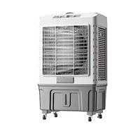 Evaporative Air Cooler with 3 Speeds, Large Water Tank, Portable Humidifier Fan with Wheels for Easy Mobility, Quiet Cooling for Home Office and All-Day Comfort