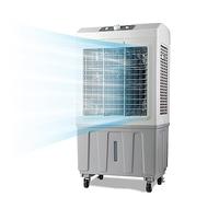 Evaporative Air Cooler with Large 70L Tank, 3 Speed Settings, 120° Oscillation, and Wheels for Easy Mobility, Ideal for Outdoor and Commercial Spaces