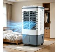 Evaporative Air Cooler with Remote Control,3-in-1，20L Water Tank, Evaporative Cooling Fan with 3 Speeds, 3 Wind Modes, 120° Oscillation, Portable Room Cooler