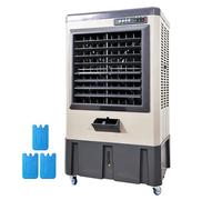 Evaporative Cooler, 200W, Button, 10.5 Gal Tank, Portable Swamp Cooler