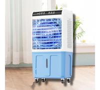 Evaporative Cooler 40L Portable Air Conditioner 3-Speed Fan with Remote Control and 120° Oscillation, Quiet Cooling for Home, Office, Garage - No Hose Needed
