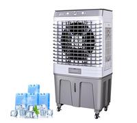 Evaporative Cooler, Evaporative Air Cooler with 80L/21.1 Gal Large Tank, 120°Oscillation Swamp Cooler Air Conditioner, 3 Wind Speeds Air Cooler for Room InOutdoor