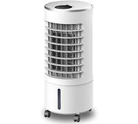Evaporative Coolers Bladeless Tower Fan Oscillating Mute Remote Control Air Conditioner Anion Purifier Air Circulator Fan Humidifier Air Cooler Black j 34.5 * 10inch (Blacky 34.5 * 10inch (Blackj 3