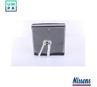 Air conditioning evaporator R 134a 92321 NISSENS for SEAT SKODA AUDI VW