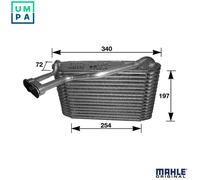 Air conditioning evaporator AE 34 000S MAHLE for AUDI A4 B5 A4 B5 Avant