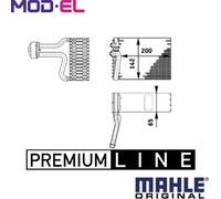 MAHLE AE66000P A/C Evaporator Rear Parallel Cooling Pipes Fits Mercedes-Benz