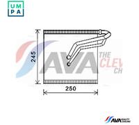 EVAPORATOR AIR CONDITIONING VNV387 FOR VW GOLF/VII JETTA/SportWagon SEAT 1.4L