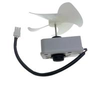 Evaporator Fan Motor Assembly with Fan Blade,Compatible for KBL,48ZWT05-1202A Refrigerator Parts,DC12V 2W 2200r/min