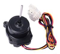 Evaporator Fan Motor DC12V Quiet Operation Refrigerator Cooling Assembly for Freezer Condenser Repair Kit 9.9x7.1cm