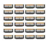 Evapure 24PCS Razor Blades for Men Compatible with Gillette Fus5, 5-Layer Shaving Cartridges, Designed to Deliver an Ultra-Close, Smooth & Comfortable Shave, Colour May Vary.