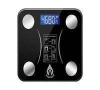 Evapure Bluetooth Body Fat Scales, Large Backlit Display, body fat percentage, muscle mass, visceral fat, bone mass, BMI, Fitness Enthusiasts, Weight Management, Health Tracking, (ST/LB/KG)