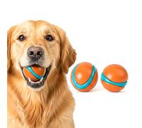 Evapure Dog Ball Toy, Durable Rubber Construction, Vibrant Colour, High Bounce, Easy To Clean, Portable And Lightweight, Indoor And Outdoor Use, Pack of 2