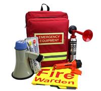 EVAQ8 Fire Warden Kit - A Compact Kit Supplied in a Backpack
