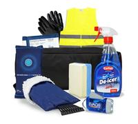 EVAQ8 Winter Car Kit with Dynamo Torch, Dehumidifier, De-Icer, Boot Bag