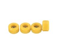 Evarbuild 4 Pcs/Set PU+Metal Wheels for Wooden Fingerboard