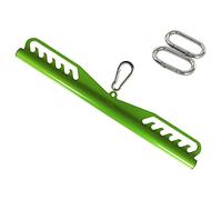 Evarbuild Home Gym Fitness Spreader Bar, Multi-Grip Wide Lat Pull Bar, Short Bar
