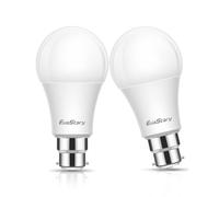 EvaStary Bayonet Light Bulbs 100W Equivalent, Cool White 6000K, 1200LM, 13W B22 LED Light Bulbs Bayonet, Energy Saving BC GLS Daylight Bulbs, Non-dimmable, Pack of 2