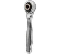 EvaSylian Ratchet Socket Wrench, Quick Release Wrench, Bi-directional Adjustment, Small 72 Teeth, Silver, 1 Piece