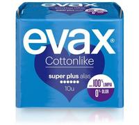 Evax Compress Cottonlik Super plus Wings 10 Units