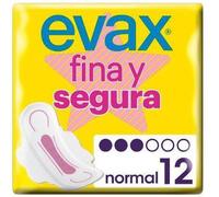 Evax Fine and Safe Normal Compresses with Wings 12 uds 12