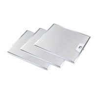 EVAYP 3 x Metal Grease Filters (300 x 253 mm) Compatible with AEG Electrolux 4055081220 Franke 1330067471 Bosch Siemens 11013941 Cooker Hoods